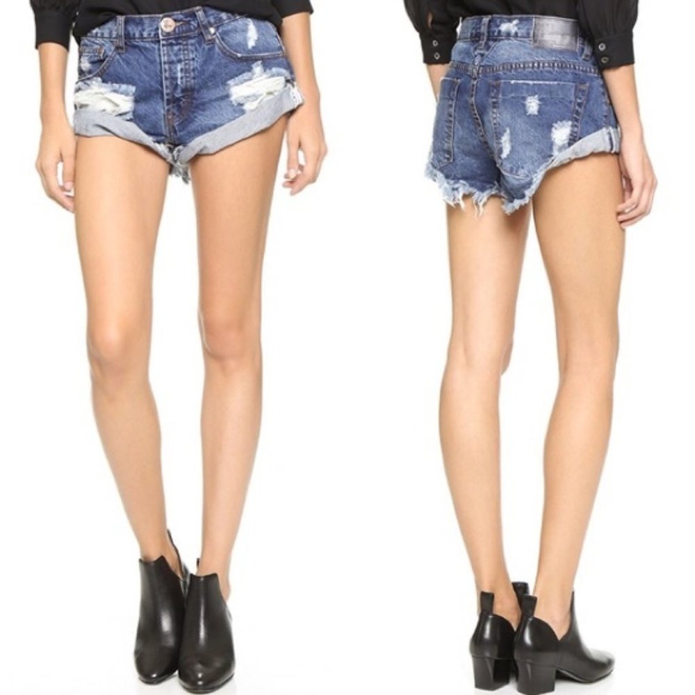 One Teaspoon Bandits blue denim